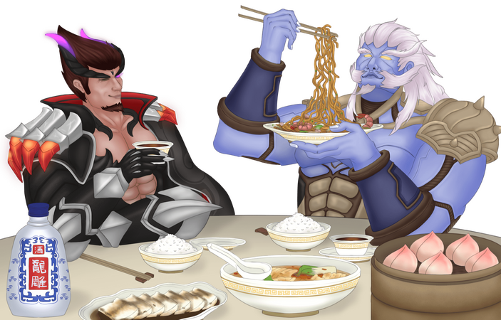 Baxia and Yu Zhong Dinner